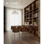 Maxlight Lampa wisząca Concept - Metal - Złoty P0454