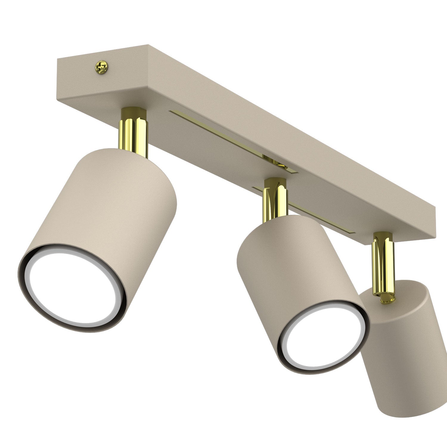spot Striper beige/gold 3xGU10