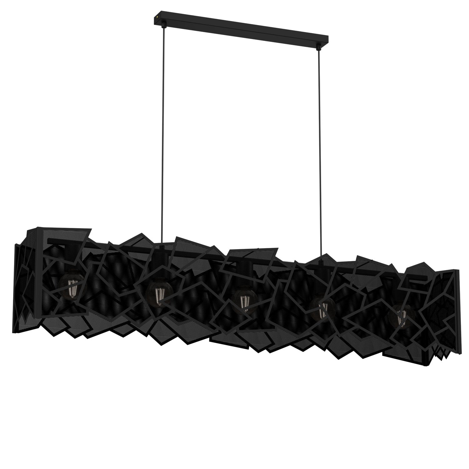 żyrandol Camo black 5xE27