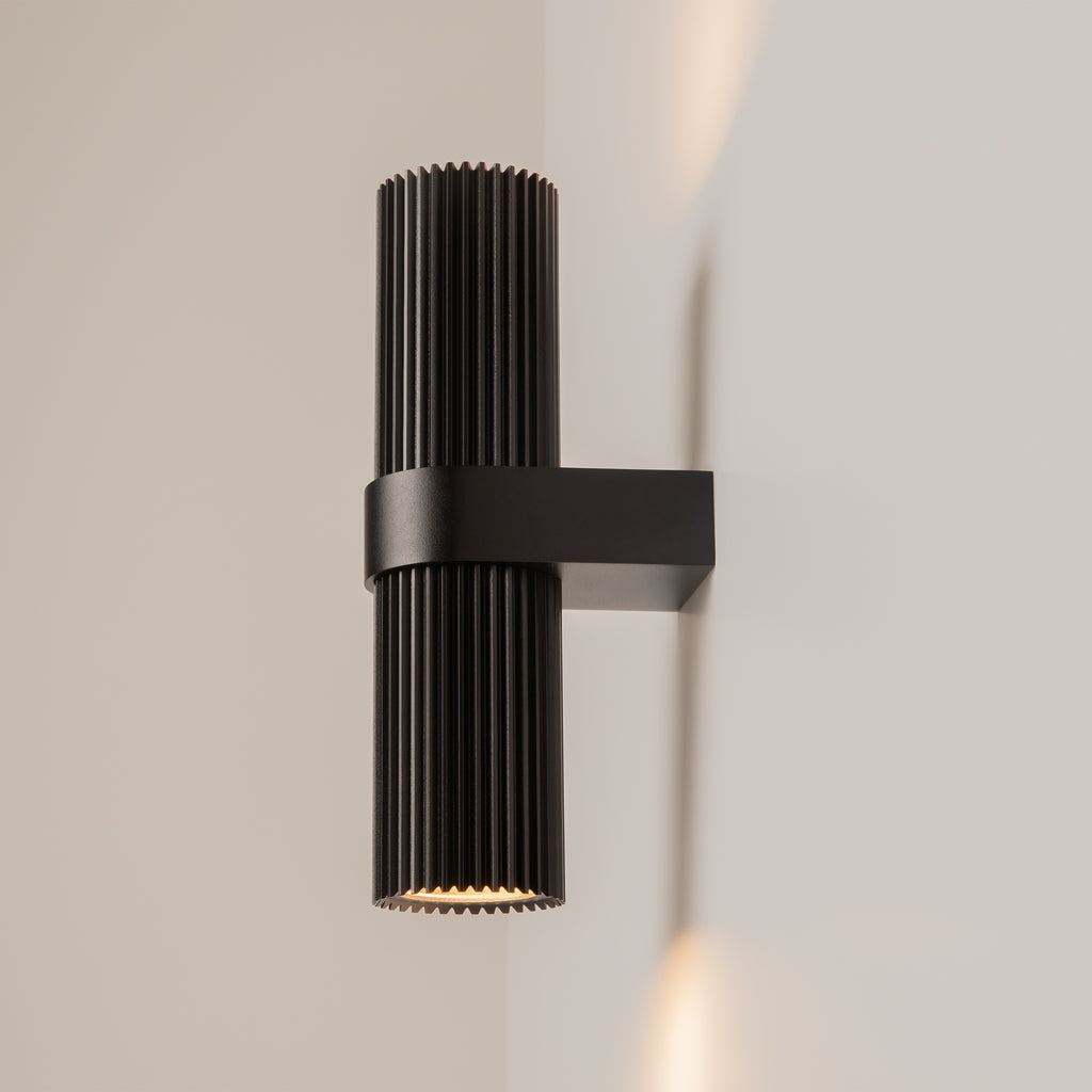 Maytoni Kinkiet Dynamics - Aluminium - Czarny MOD326WL-02B