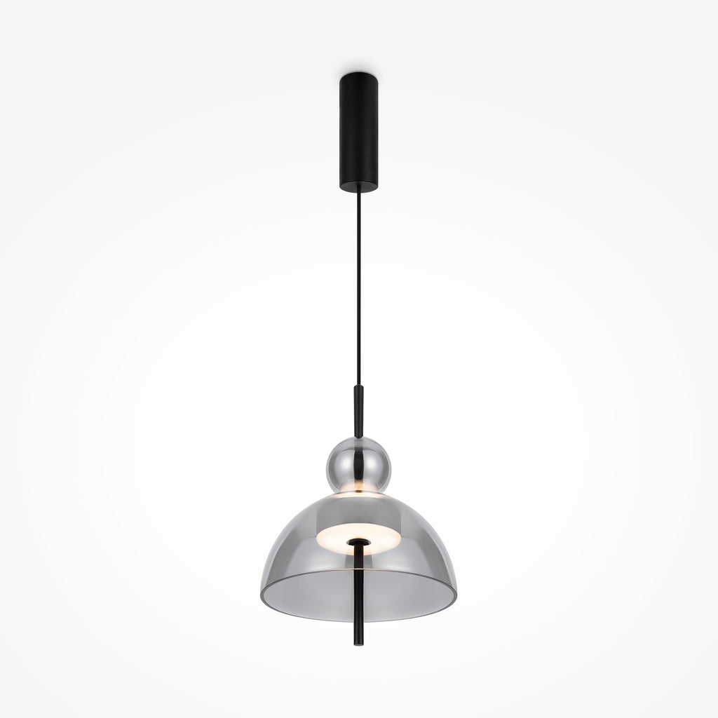 Maytoni Lampa wisząca Bangkok - Metal - Czarny MOD185PL-L6B3K4