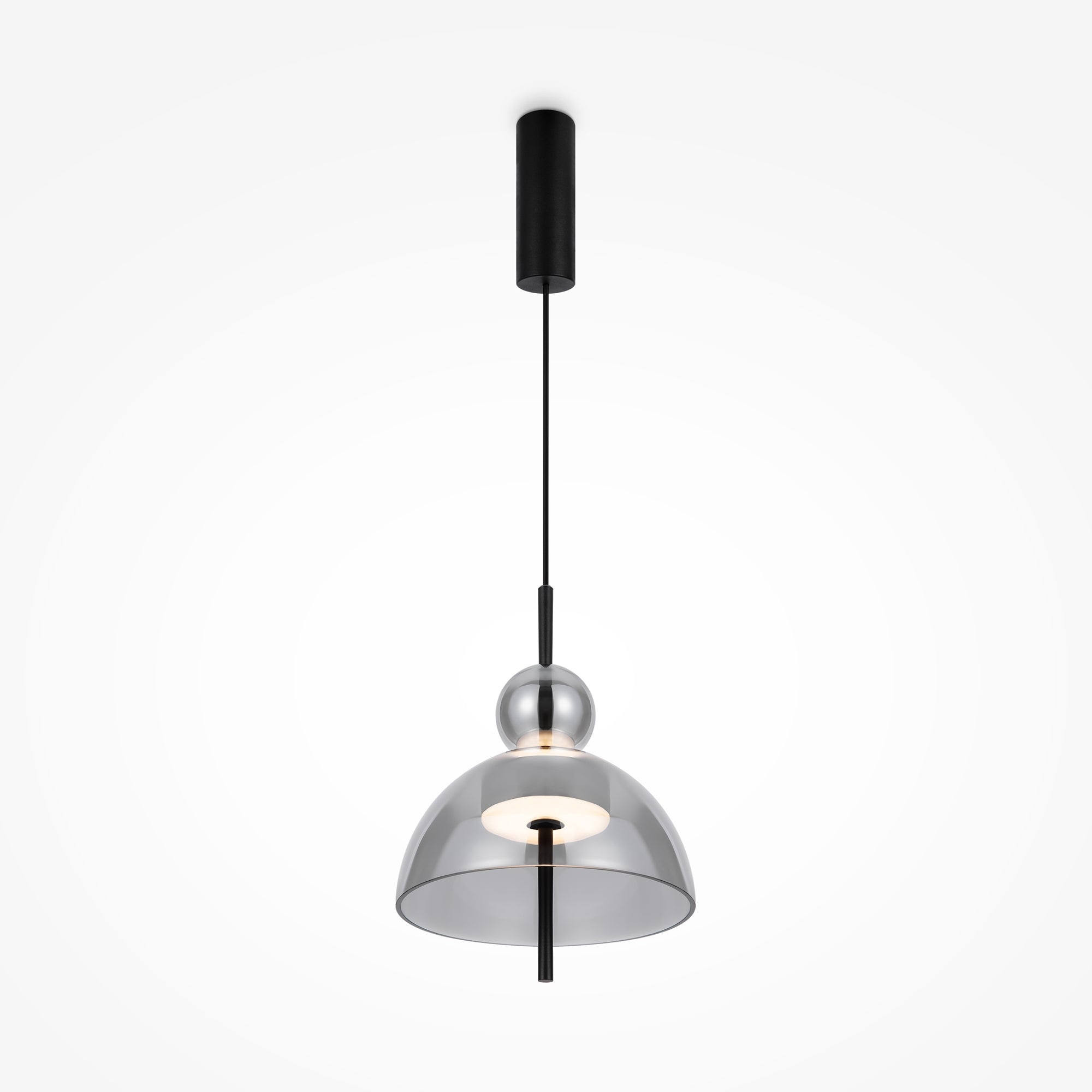 Maytoni Lampa wisząca Bangkok - Metal - Czarny MOD185PL-L6B3K4