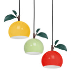 żyrandol Apple mix - black ceiling base 3xE27