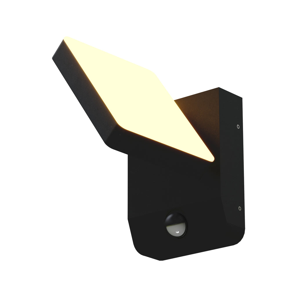 Maxlight Kinkiet Ladis - Aluminium + pc - Czarny W0471