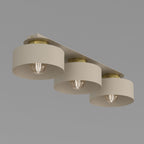 plafon Marti beige/gold 3xE27