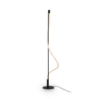 Maytoni Lampa podłogowa Tau - Aluminium - Czarny MOD166FL-L15B3K