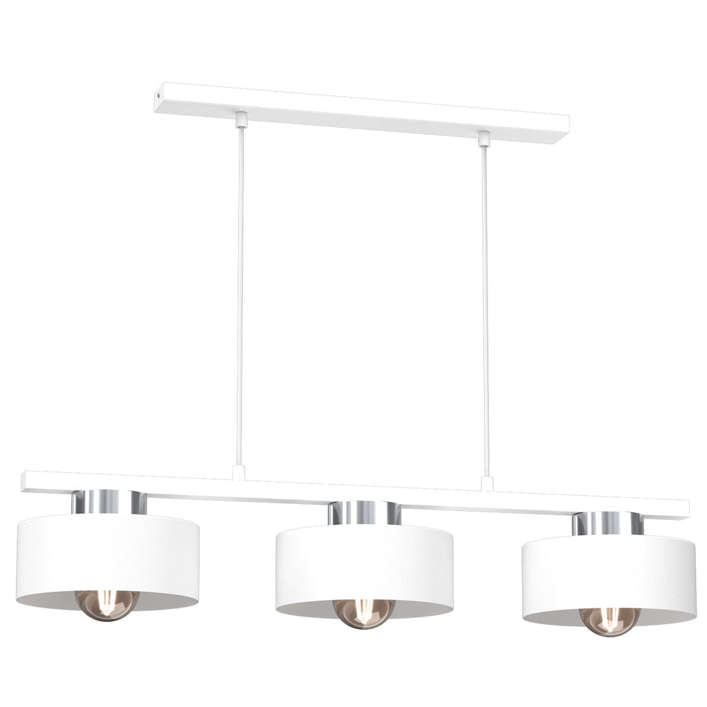 żyrandol Marti white/chrome 3xE27