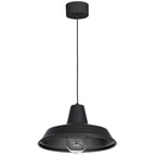 żyrandol Class black 1xE27