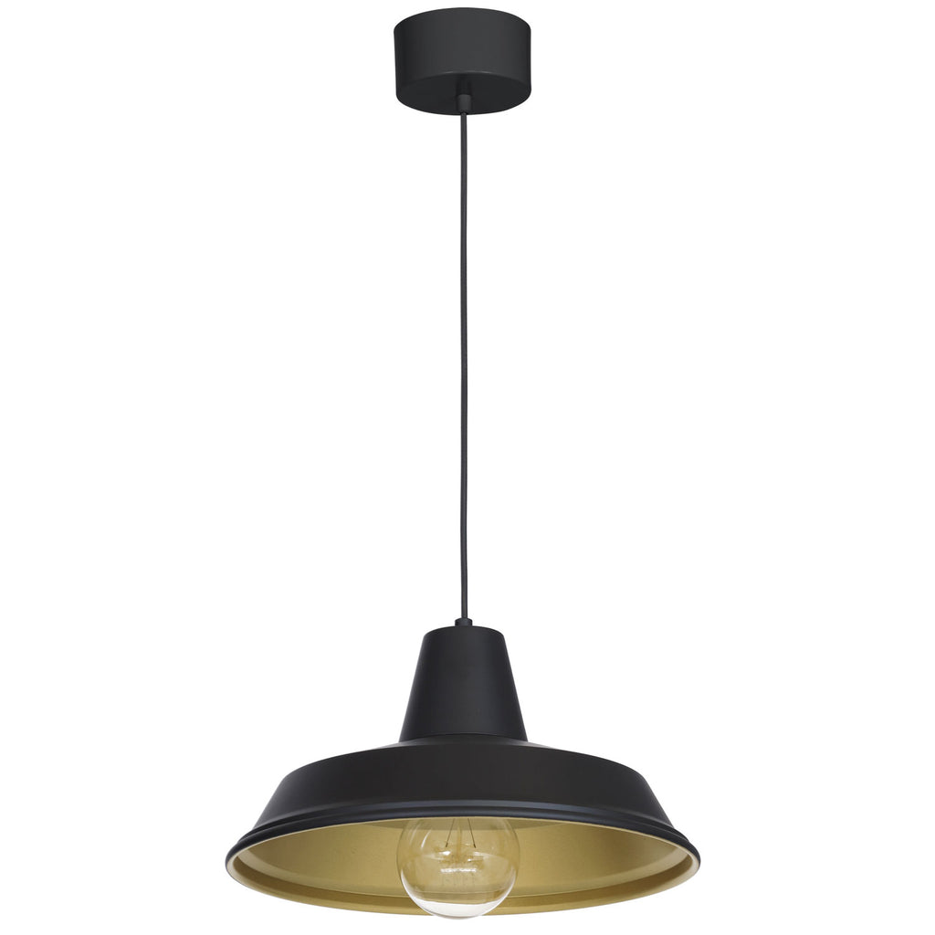 żyrandol Class black/gold 1xE27