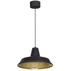 żyrandol Class black/gold 1xE27