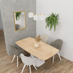 żyrandol listwa, Loft shade white, cylinder shade dia 180, h 150 white/gold 3xE27