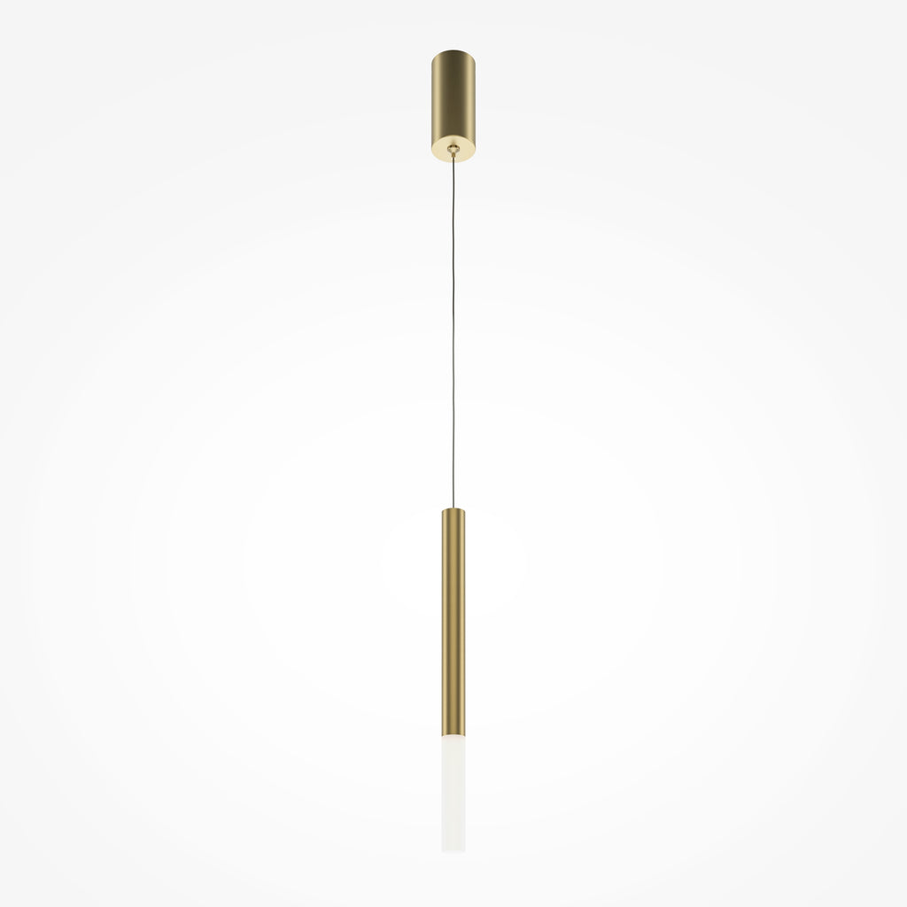 Maytoni Lampa wisząca Pro Shade - Aluminium - Złoty MOD157PL-L6G4K1