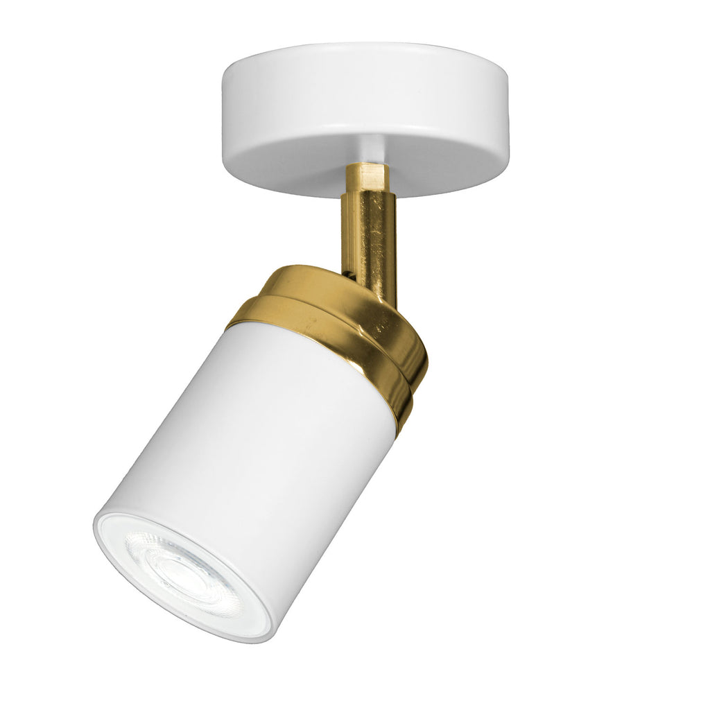 spot Reno white/gold 1xGU10