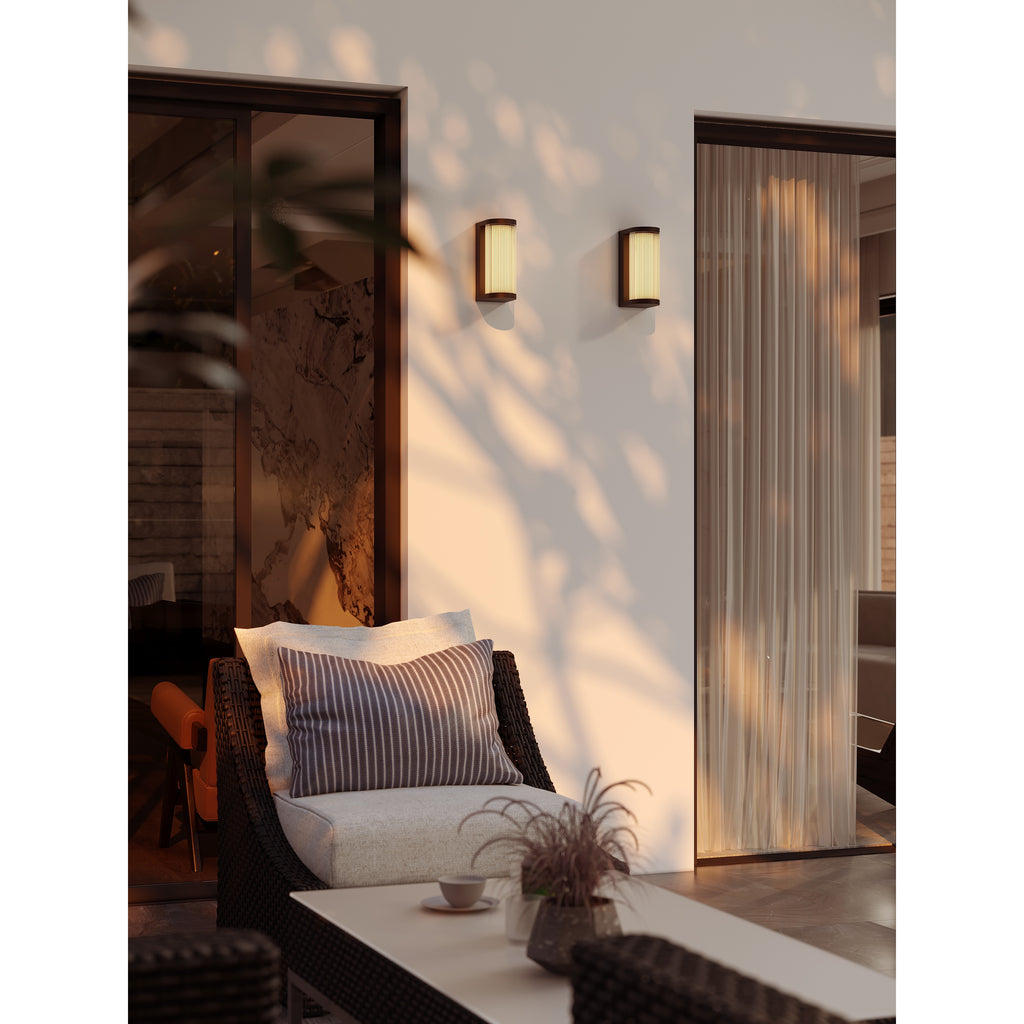 Maxlight Kinkiet Gardenia - Aluminium + pc - Czarny W0465