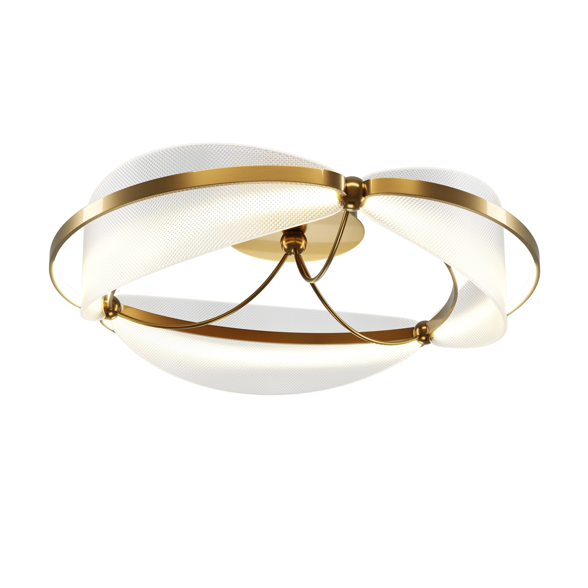 Maytoni Plafon Breeze - Aluminium - Mosiądz MOD281CL-L45BS3K