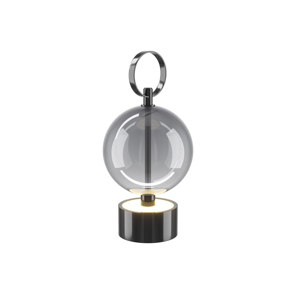 Maytoni Lampa akumulatorowa Double Moon - Metal - Czarny MOD478RL-L3B3K