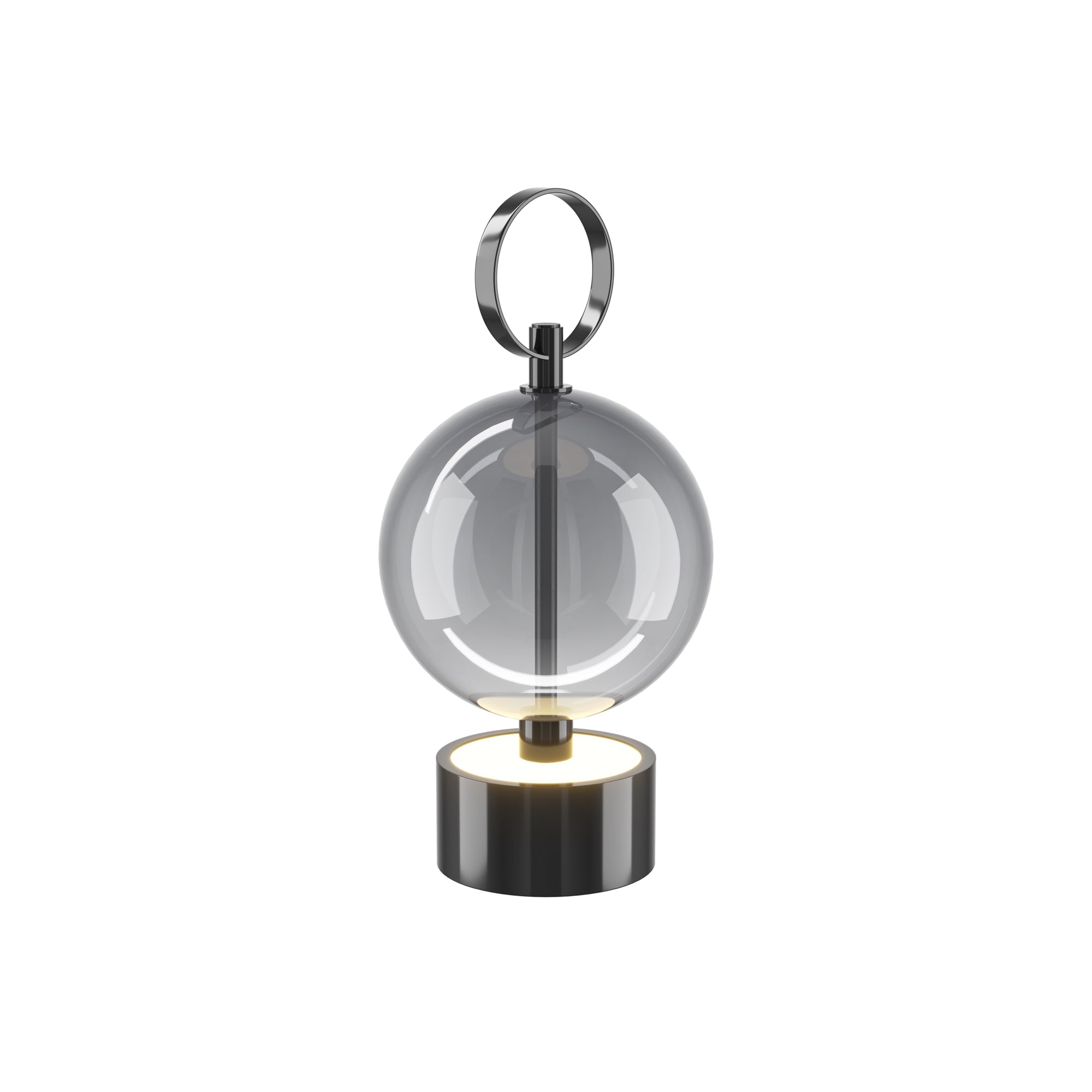 Maytoni Lampa akumulatorowa Double Moon - Metal - Czarny MOD478RL-L3B3K