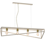 żyrandol Gote beige/gold 4xE27