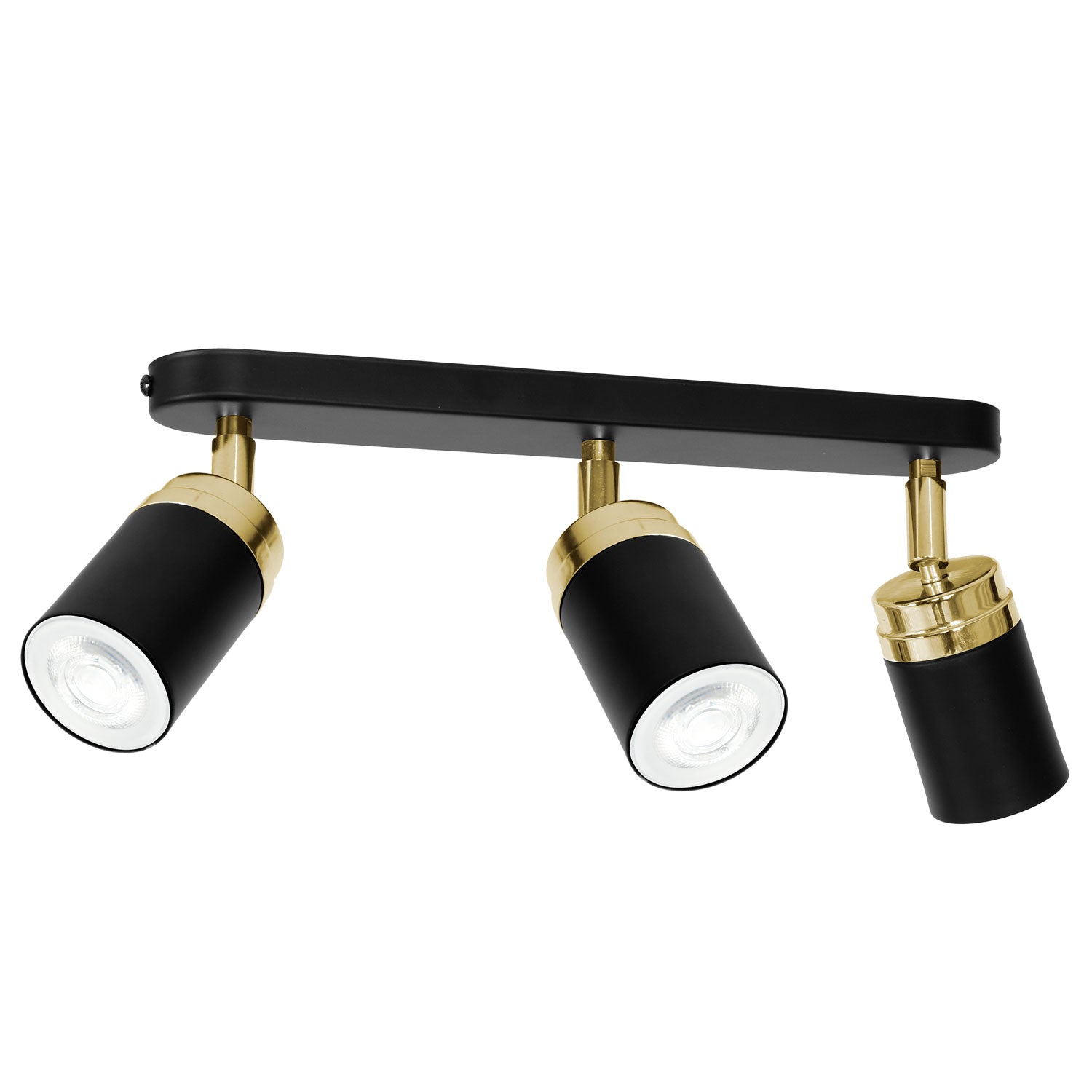 spot Reno black/gold 3xGU10