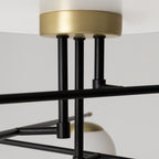 Maytoni Plafon Nostalgia - Metal - Czarny MOD048CL-06G
