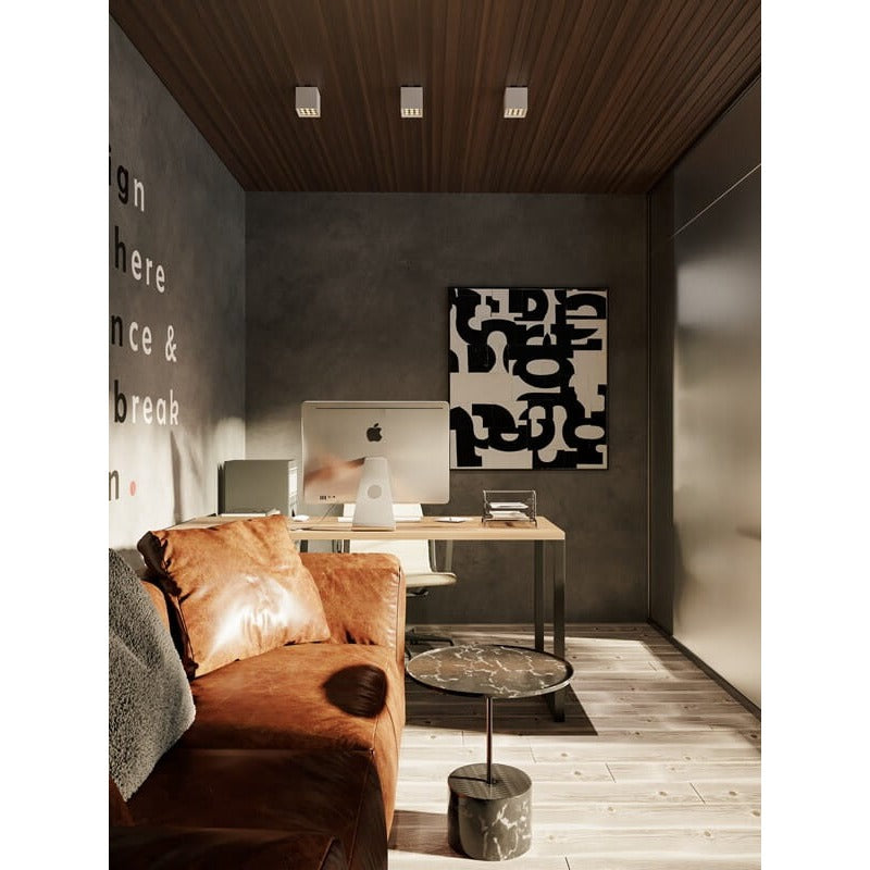 Maxlight Oprawa natynkowa X-line 10W - Aluminium - Biały C0252