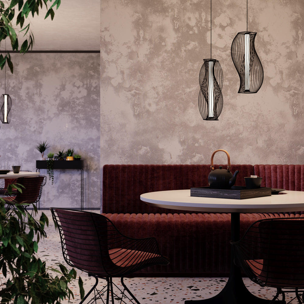 Maytoni Lampa wisząca Shadows of the past - Metal - Czarny MOD263PL-L20B3K