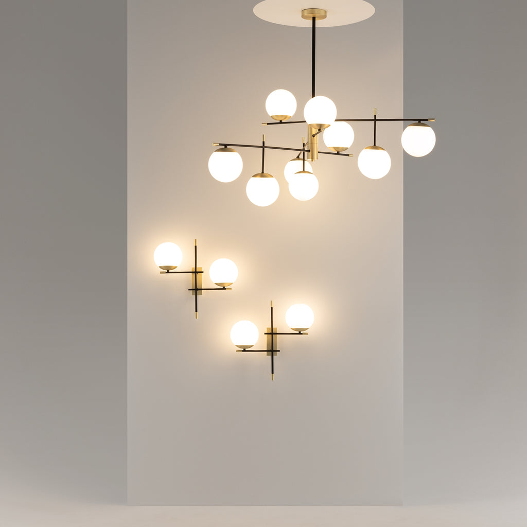 Maytoni Lampa wisząca Nostalgia - Metal - Czarny MOD048PL-09G