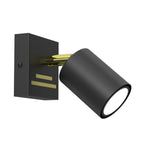 spot Striper black/gold 1xGU10