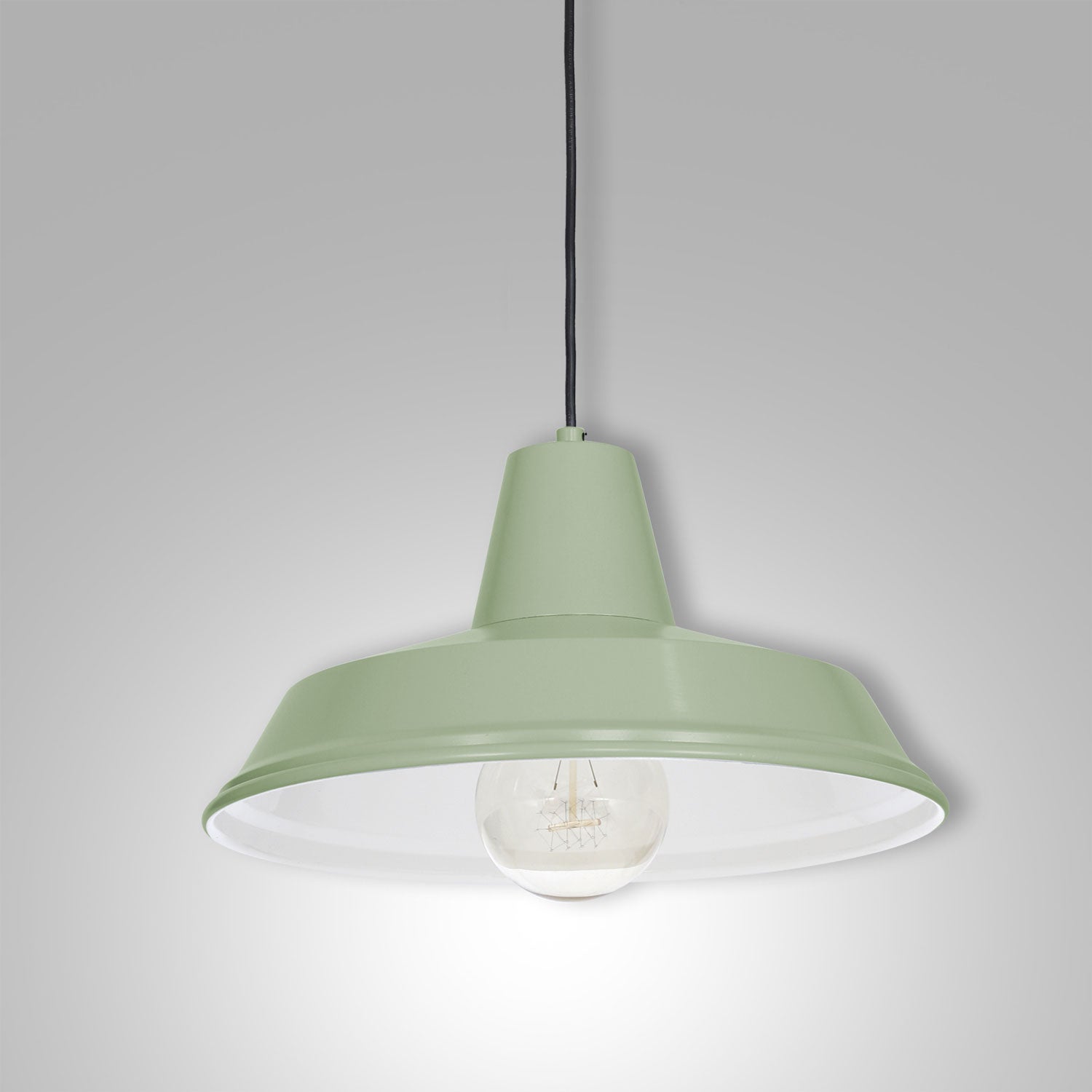 żyrandol Class green 1xE27