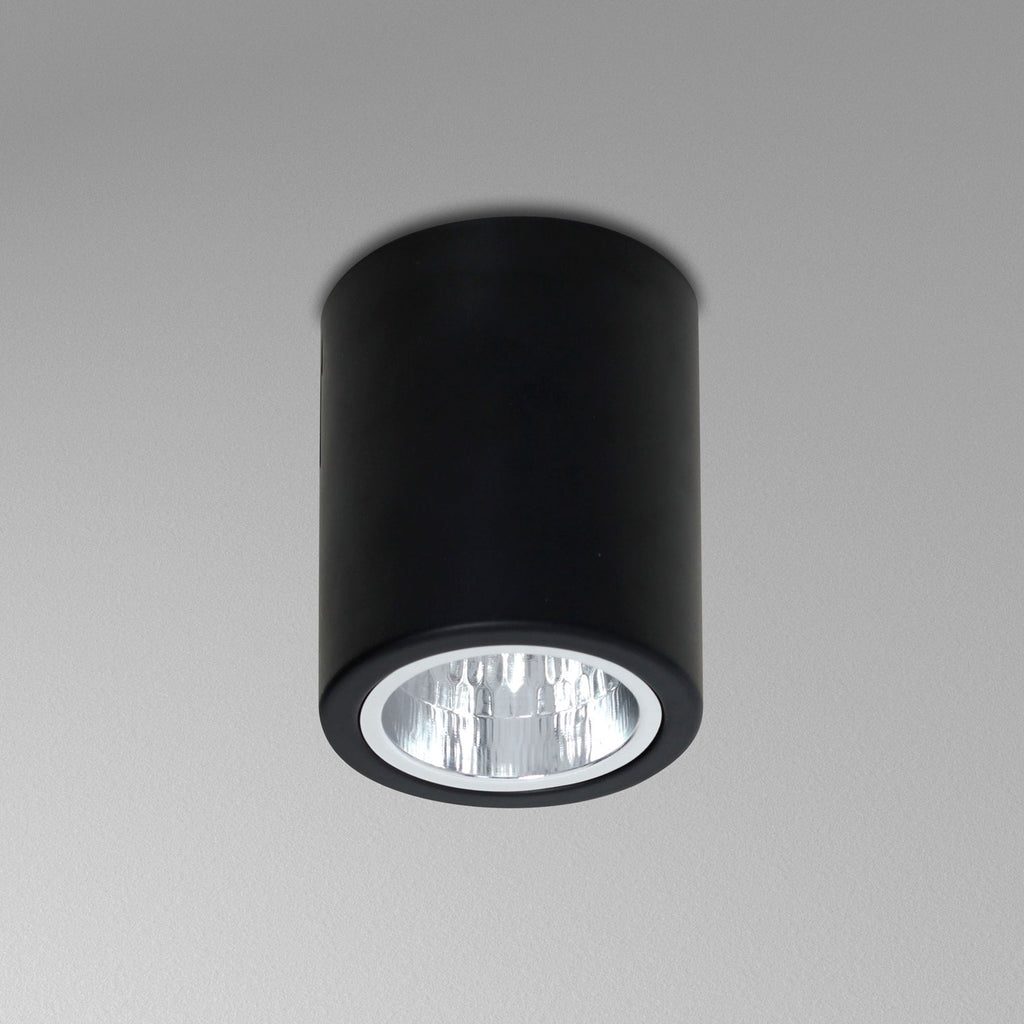 oprawa sufitowa Downlight round dia 90mm/h=112mm black 1xE27