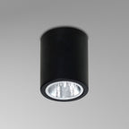 oprawa sufitowa Downlight round dia 90mm/h=112mm black 1xE27