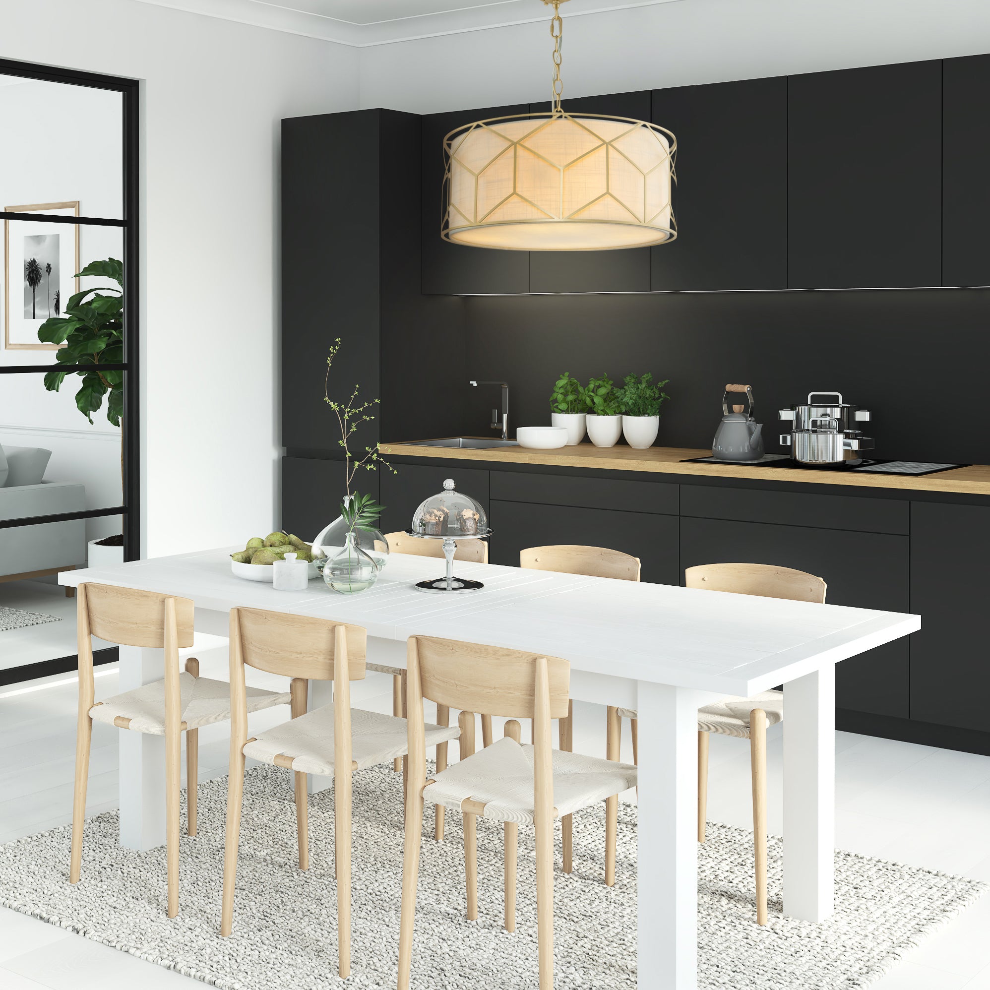Lampa wisząca Messina H223PL-03G