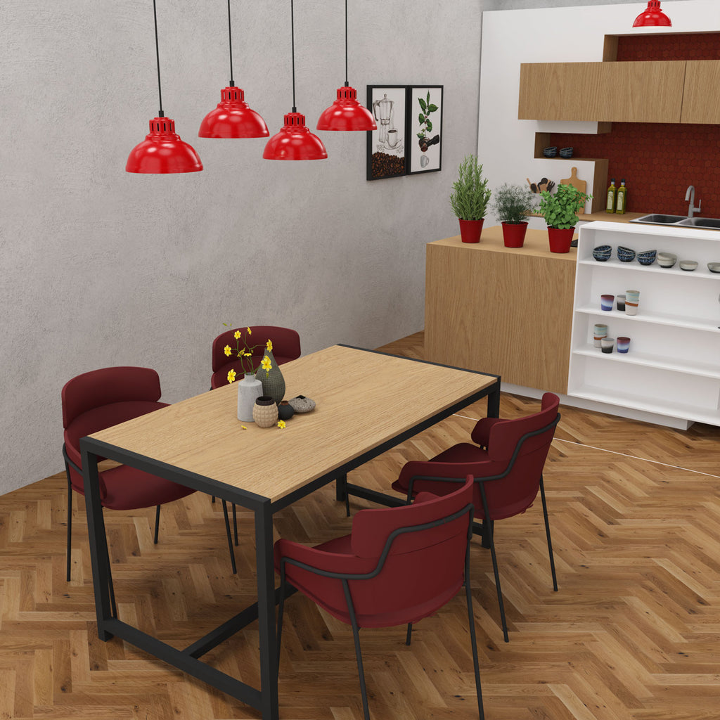 żyrandol Sven red 4xE27