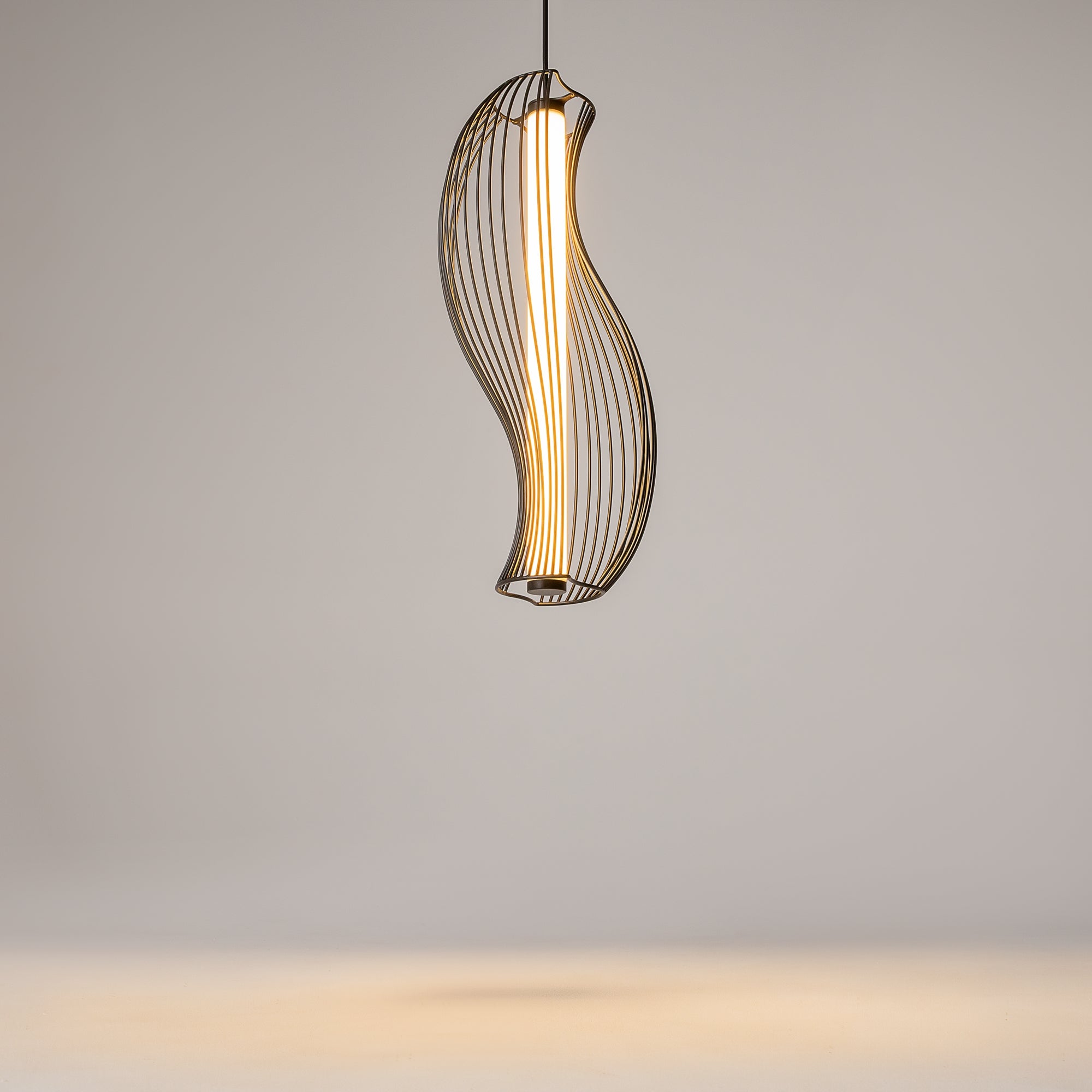 Maytoni Lampa wisząca Shadows of the past - Metal - Czarny MOD263PL-L20B3K