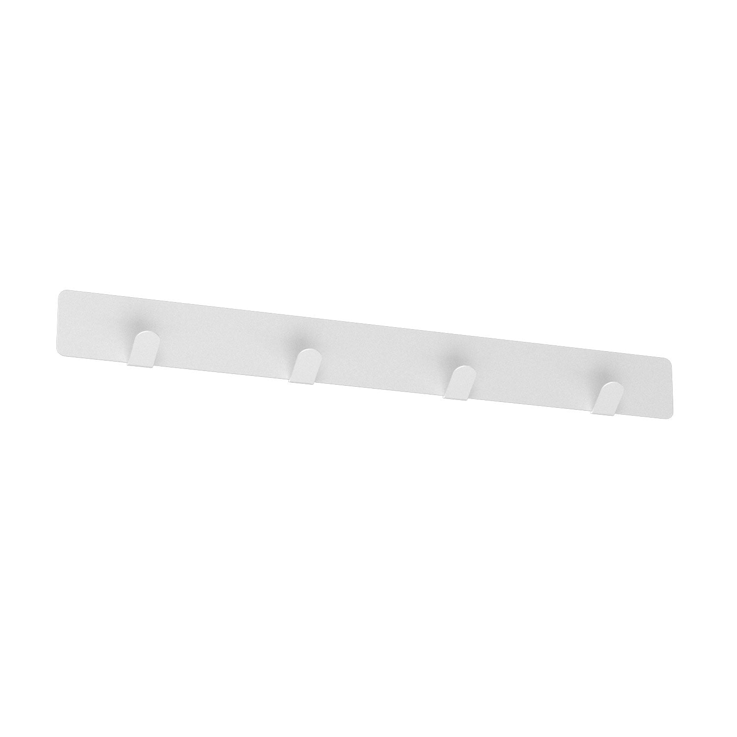 wall towel hanger 40 cm - multiple - 4 rack, white