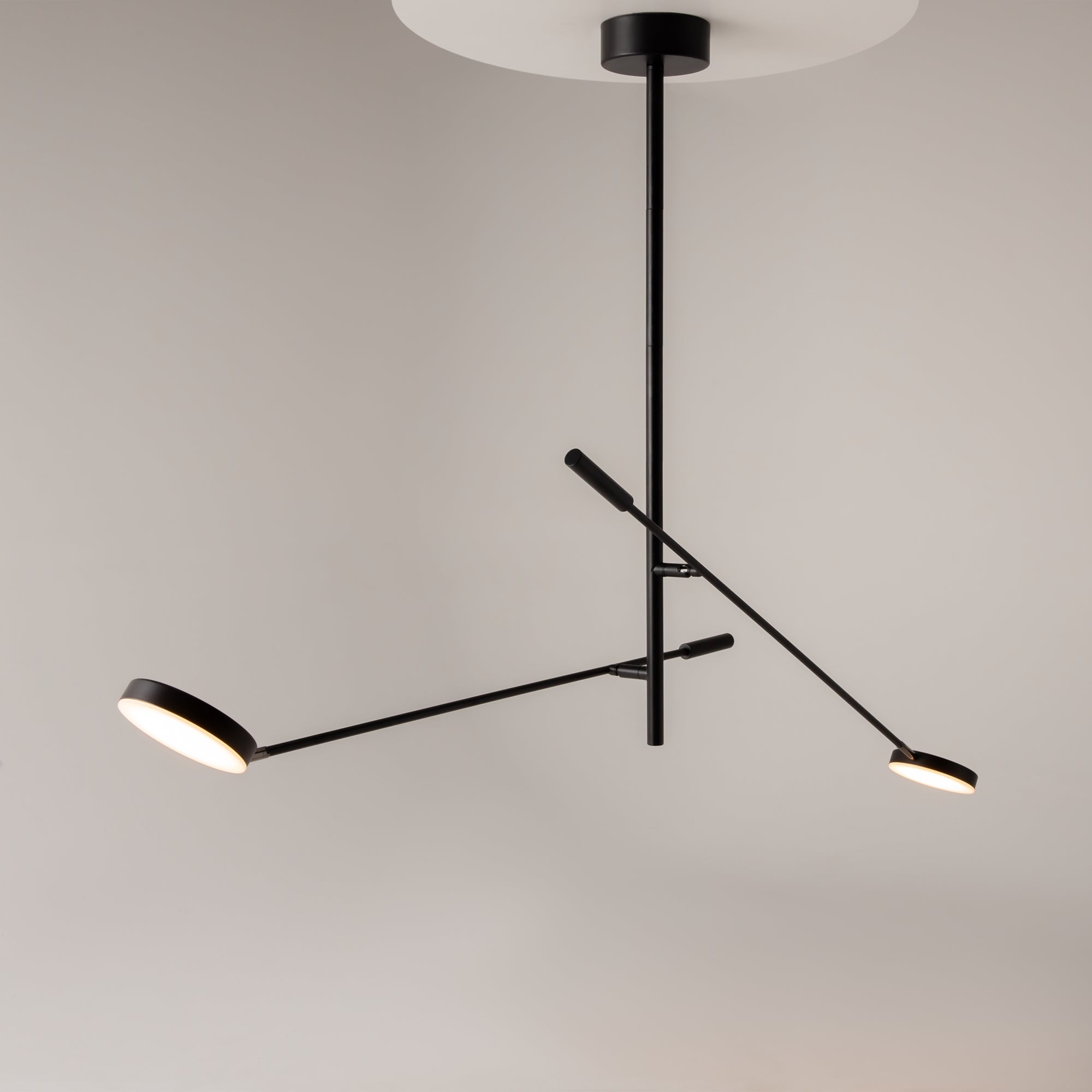 Maytoni Plafon Fad - Metal - Czarny MOD070CL-L15B3K1