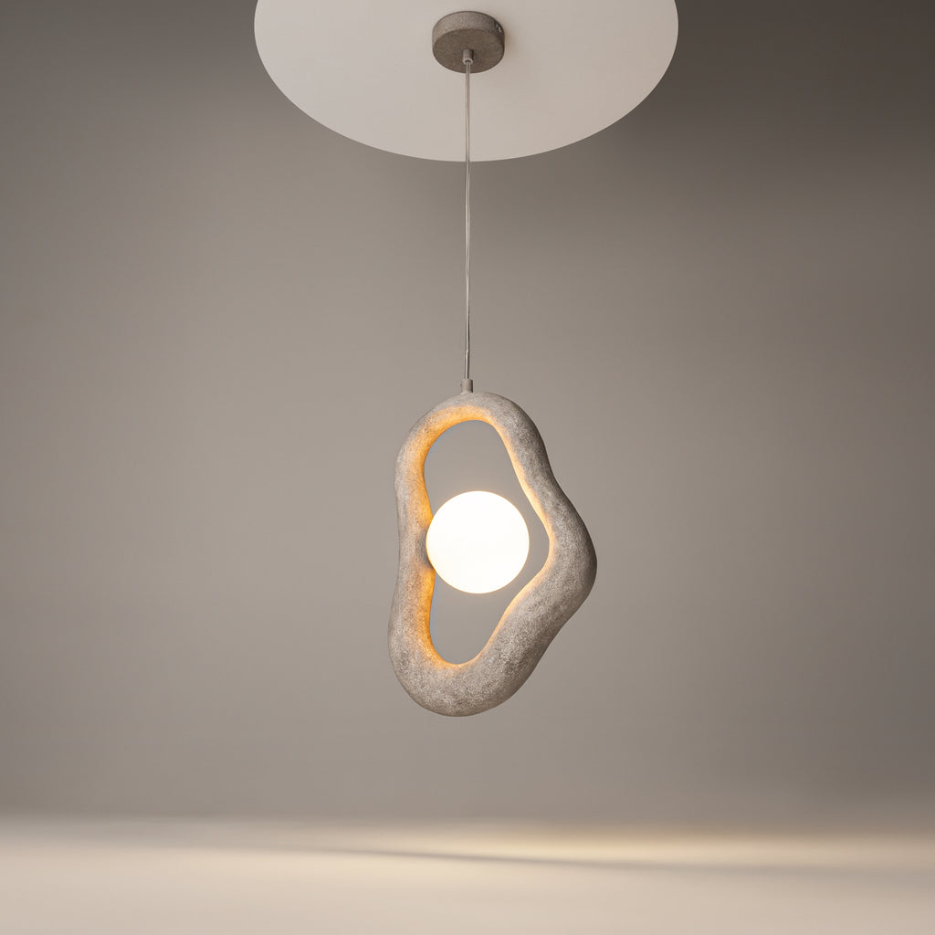 Maytoni Lampa wisząca Opus - Metal - Szary MOD380PL-01GR
