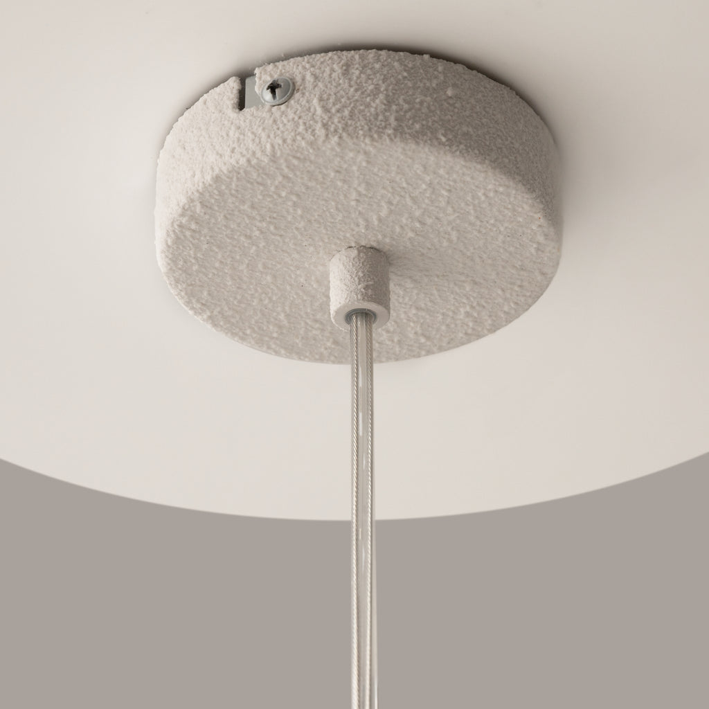 Maytoni Lampa wisząca Opus - Metal - Biały MOD380PL-01W