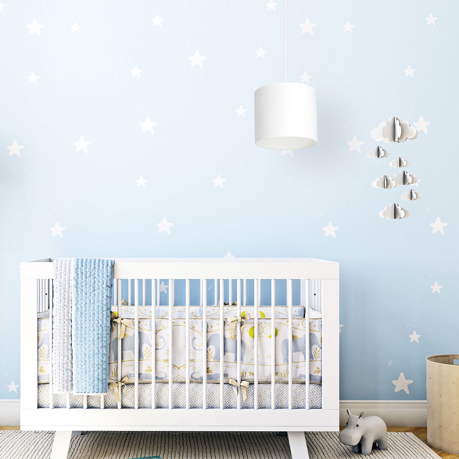 żyrandol Arden white, cylinder shade dia 180, h 150 white 1xE27