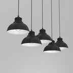 żyrandol Sven black 5xE27