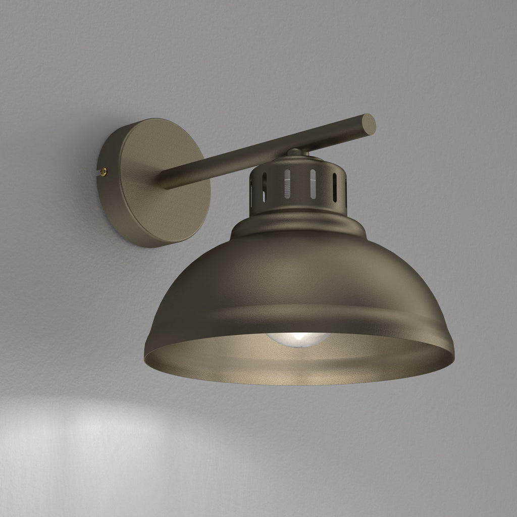 kinkiet Sven titanium-bronze 1xE27