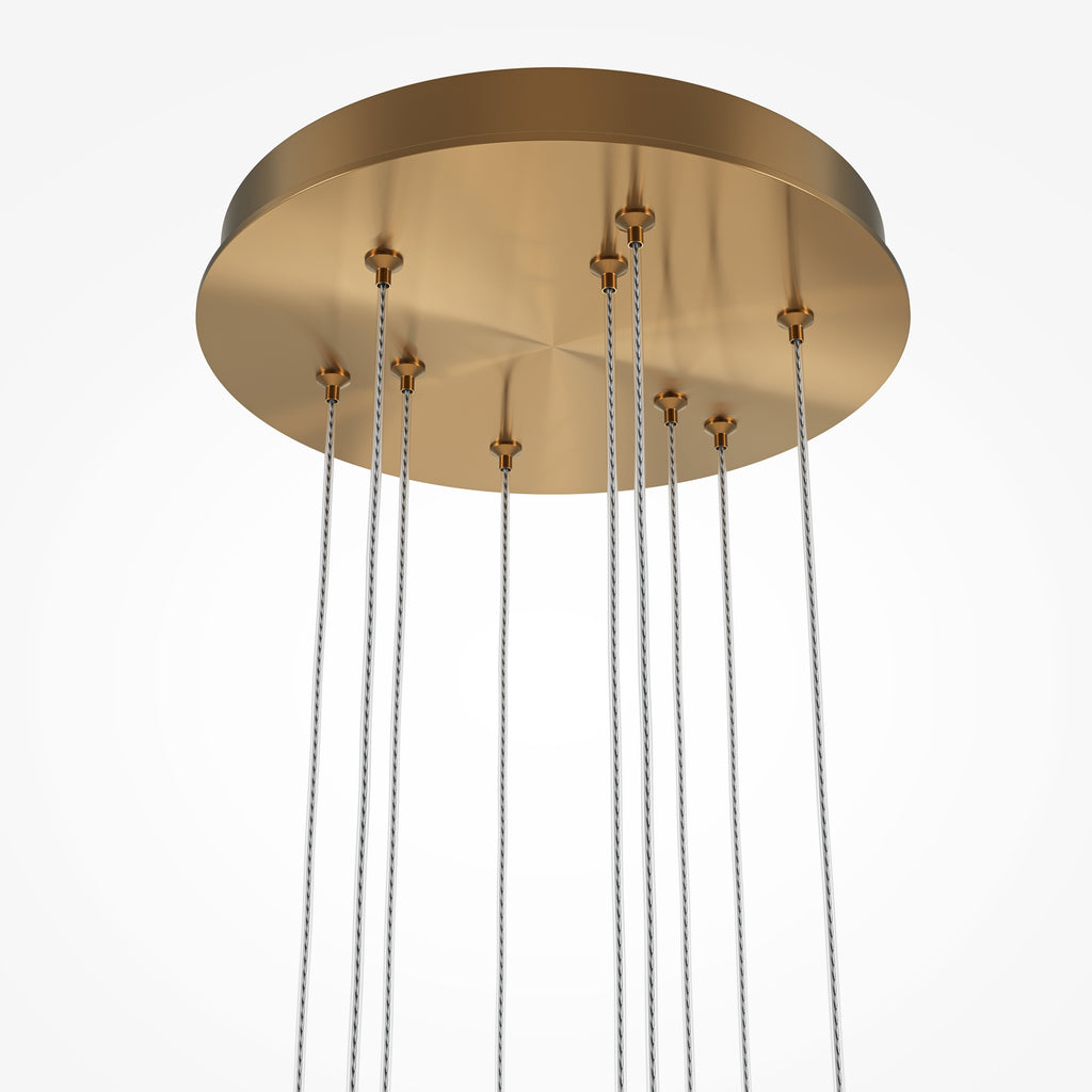 Maytoni Lampa wisząca Light stick - Aluminium - Mosiądz MOD236PL-L54BS3K