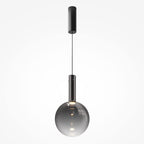 Maytoni Lampa wisząca Nebula - Metal - Czarny MOD182PL-L6B3K