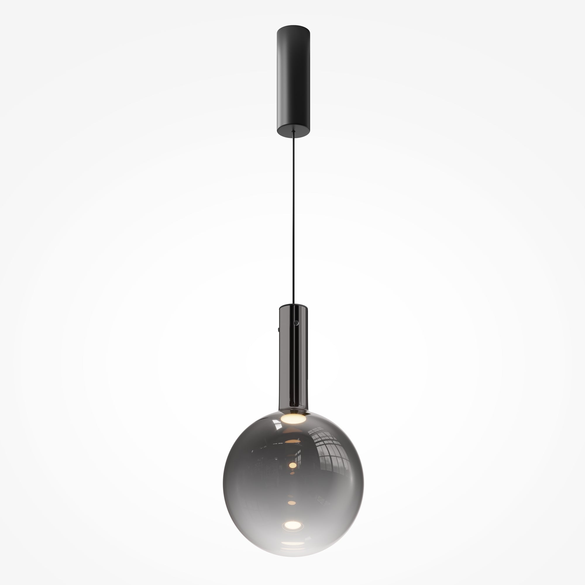 Maytoni Lampa wisząca Nebula - Metal - Czarny MOD182PL-L6B3K