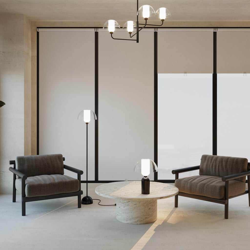 Maytoni Lampa podłogowa Memory - Metal - Czarny MOD177FL-01B