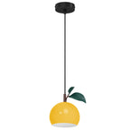 żyrandol Apple yellow 1xE27