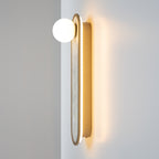 Maytoni Kinkiet Perlamour - Aluminium - Mosiądz MOD473WL-L25BSK