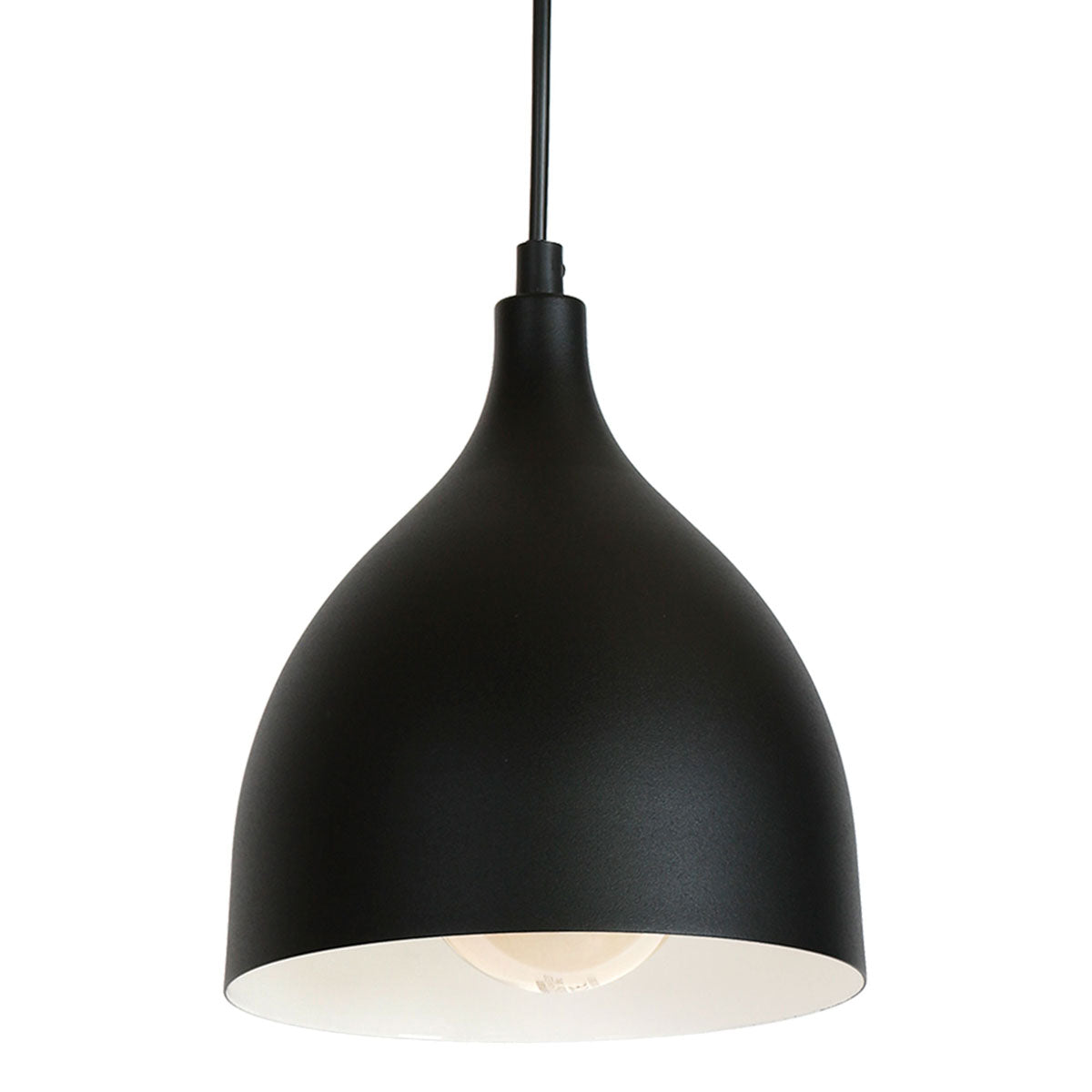 żyrandol Noak classic black/white 2xE27