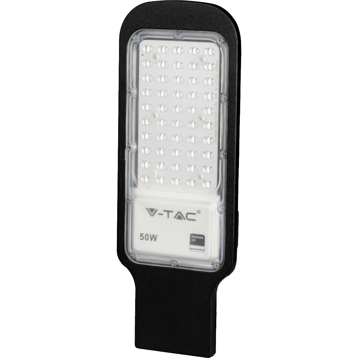 VT-51ST 50W LED STREETLIGHT WITH SAMSUNG CHIP 6000K BLACK BODY