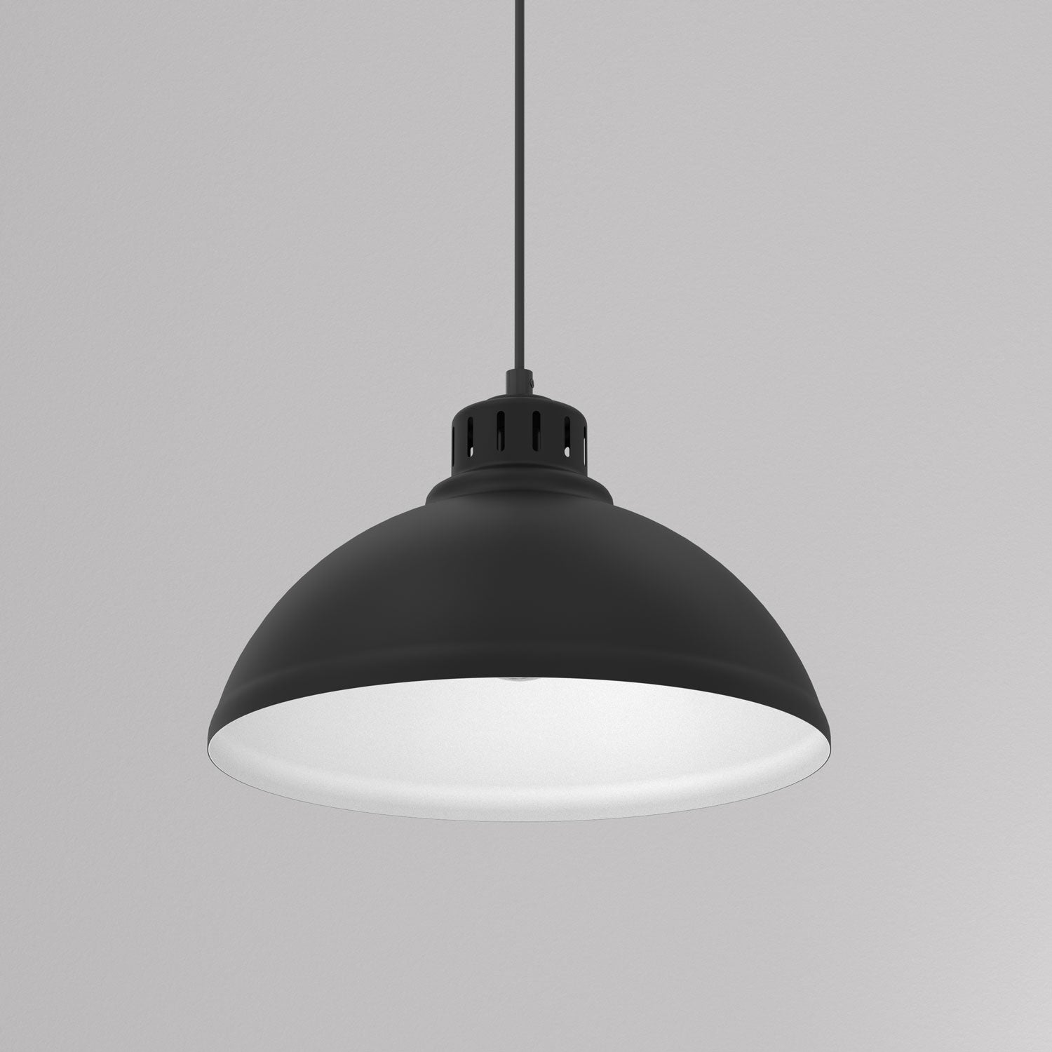 żyrandol Sven big black 1xE27